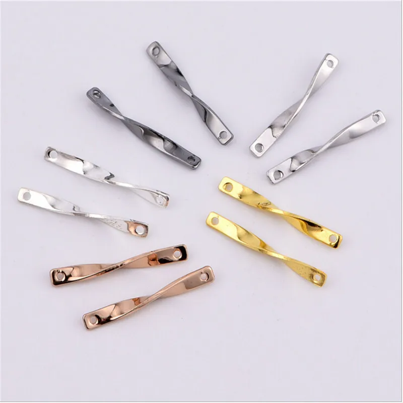 50pcs/lot copper twist bar connectors beads for diy earrings bracelet hanging necklace garment jewelry making accessories
50pcs/lot copper twist bar connectors beads for diy earrings bracelet hanging necklace garment jewelry making accessories