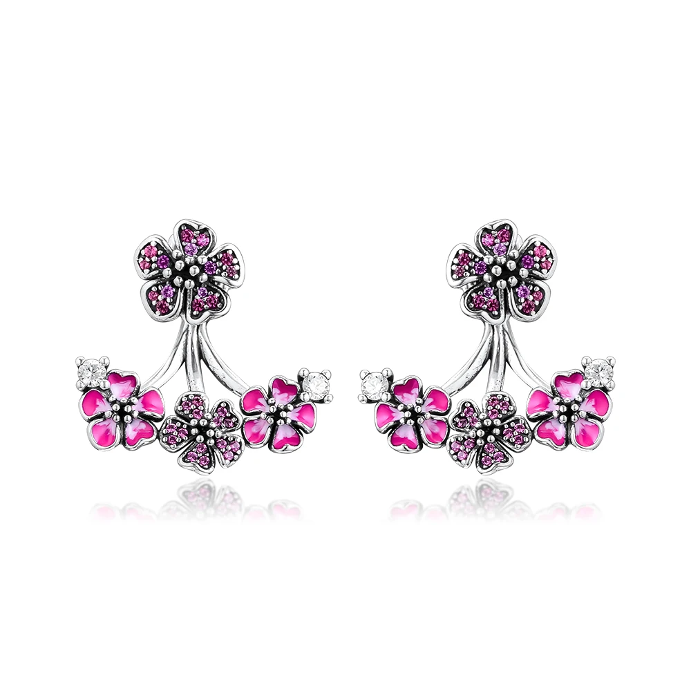 CKK Earrings PEACH BLOSSOM FLOWERS Stud Earring for Women Sterling Silver 925 Jewelry Pendientes Earings Earing Brincos Aretes
CKK Earrings PEACH BLOSSOM FLOWERS Stud Earring for Women Sterling Silver 925 Jewelry Pendientes Earings Earing Brincos Aretes