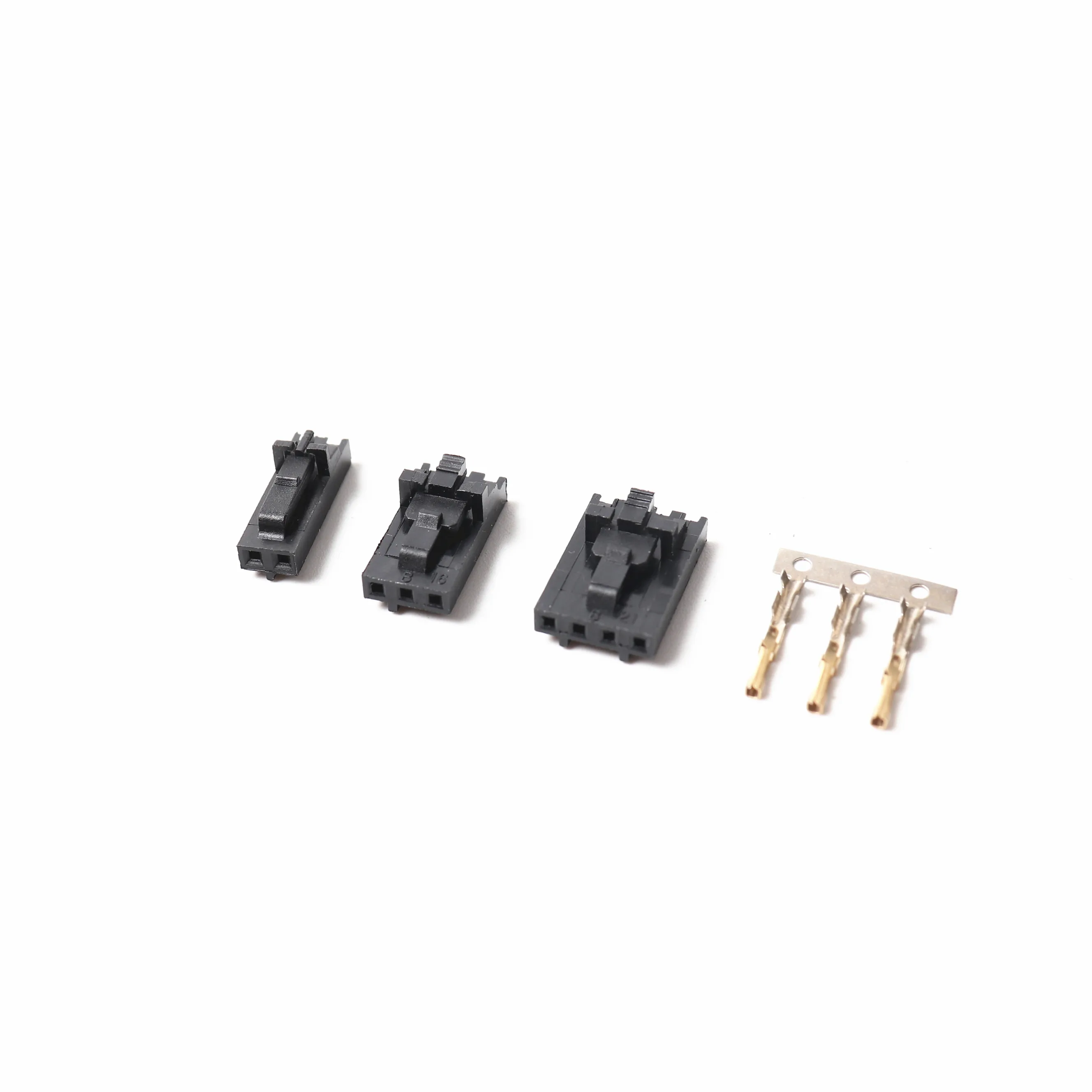 

2.54mm 1x2/1x3/1x4 Connector & Positive Latch Housing Kit- 10 pack for Mini-rambo/Einsy Rambo boards and Prusa i3 mk2s/mk3