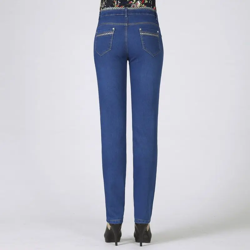 Woman Straight Denim Pant Casual Blue Jeans Trousers Women Leisure Jeans Slim Fit Pantalones Mujer Spring Autumn Denim Trouser
Woman Straight Denim Pant Casual Blue Jeans Trousers Women Leisure Jeans Slim Fit Pantalones Mujer Spring Autumn Denim Trouser