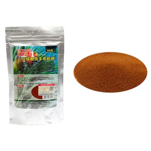 Яйца креветок от рассола Артемия сикты питание для океана рыб 100 г|food|food fishfood shrimp |