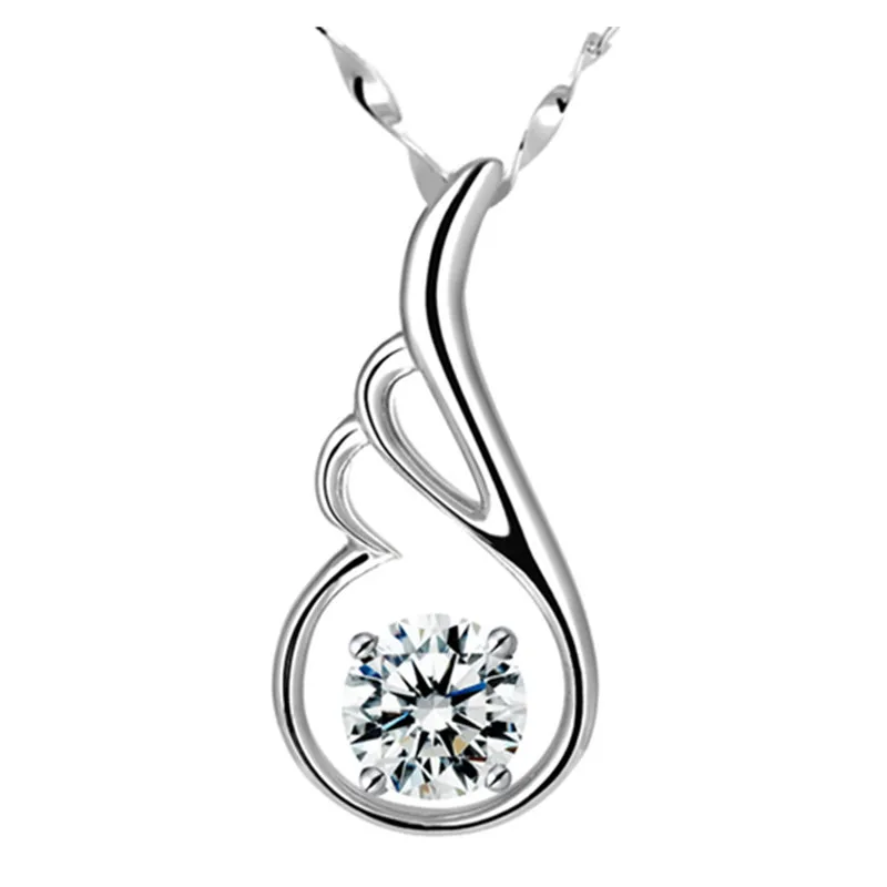 Solid Sterling Silver Women Infinite Sparkles Pendant Necklace 45cm Chain
Solid Sterling Silver Women Infinite Sparkles Pendant Necklace 45cm Chain
