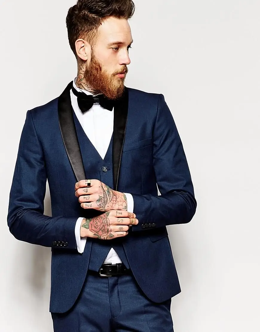 Custom Made Mens Suits Groomsmen Groom Tuxedos Wedding Best Man Suit Bridegroom (Jacket+Pants+Vest+Tie) NO:511
Custom Made Mens Suits Groomsmen Groom Tuxedos Wedding Best Man Suit Bridegroom (Jacket+Pants+Vest+Tie) NO:511