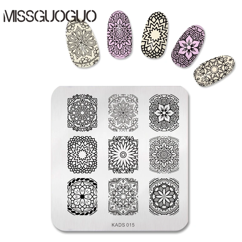 Nail Stamping Plates Flower Pattern Nail Art Stamp Stamping Template Image Plate Stencil Nails Tool
Nail Stamping Plates Flower Pattern Nail Art Stamp Stamping Template Image Plate Stencil Nails Tool