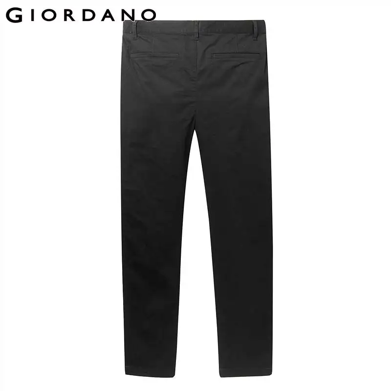 Giordano повседневные брюки на средней талии из натурального хлопка имеется