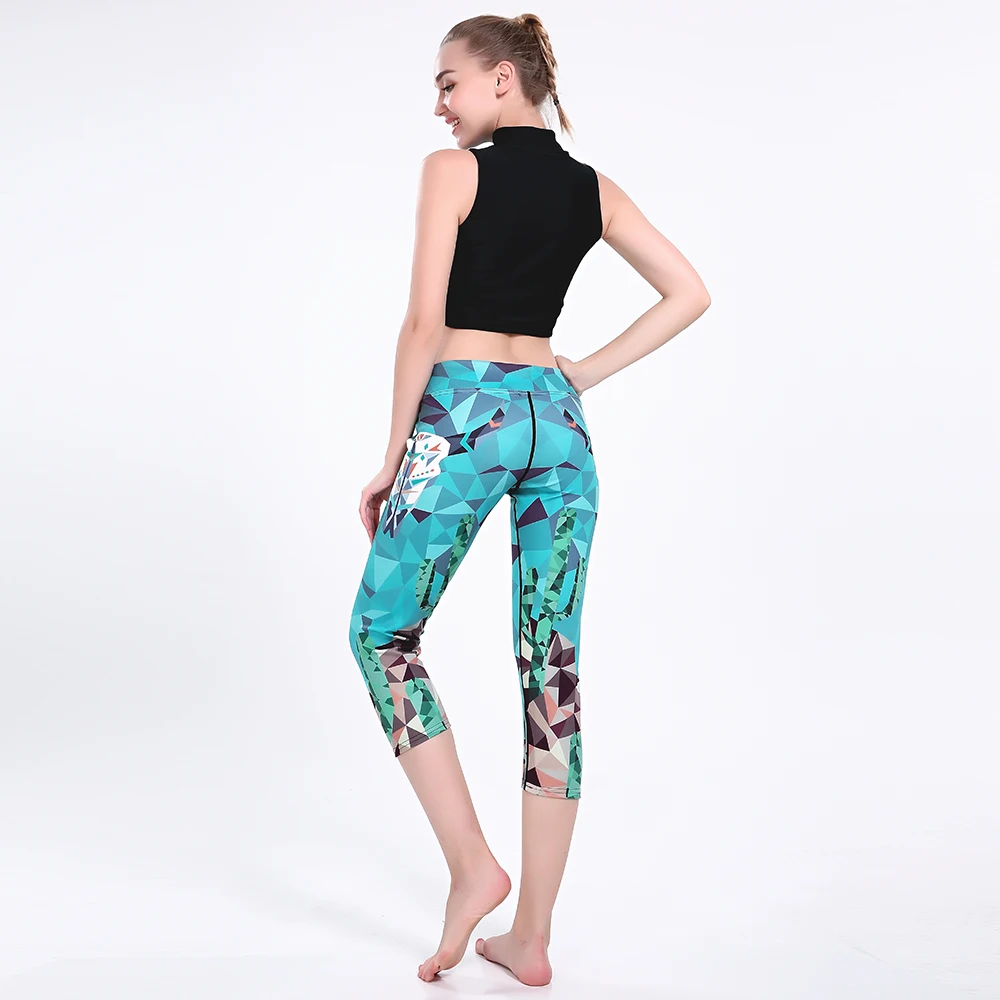2017 New arrival fashion 3D women digital blue cartoon print balanced seven legging slim high waist Drop ship free shipping
2017 New arrival fashion 3D women digital blue cartoon print balanced seven legging slim high waist Drop ship free shipping