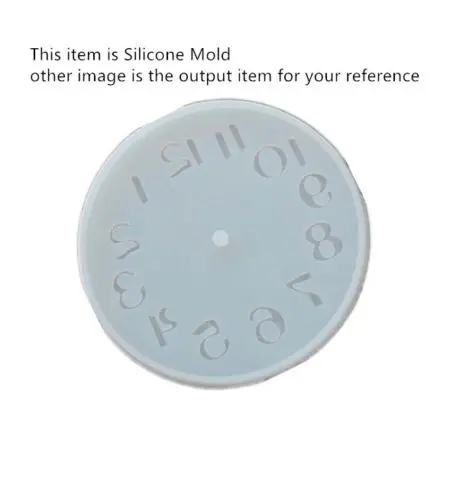 DIY Silicone Craft Mold Making Resin Ceramic Clay Cement Plaster Polymer Drop Glue Clock Silicone Mold
DIY Silicone Craft Mold Making Resin Ceramic Clay Cement Plaster Polymer Drop Glue Clock Silicone Mold