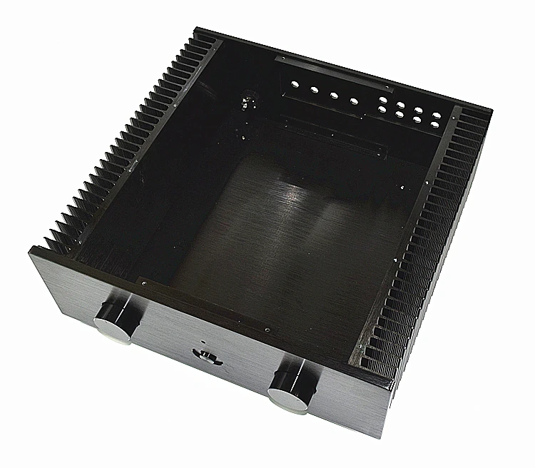 CJ-WA122 Black Aluminum Chassis Large Audio Amplifier Housing /Class A Power Amp Case /Preamplifie Enclosurer
CJ-WA122 Black Aluminum Chassis Large Audio Amplifier Housing /Class A Power Amp Case /Preamplifie Enclosurer