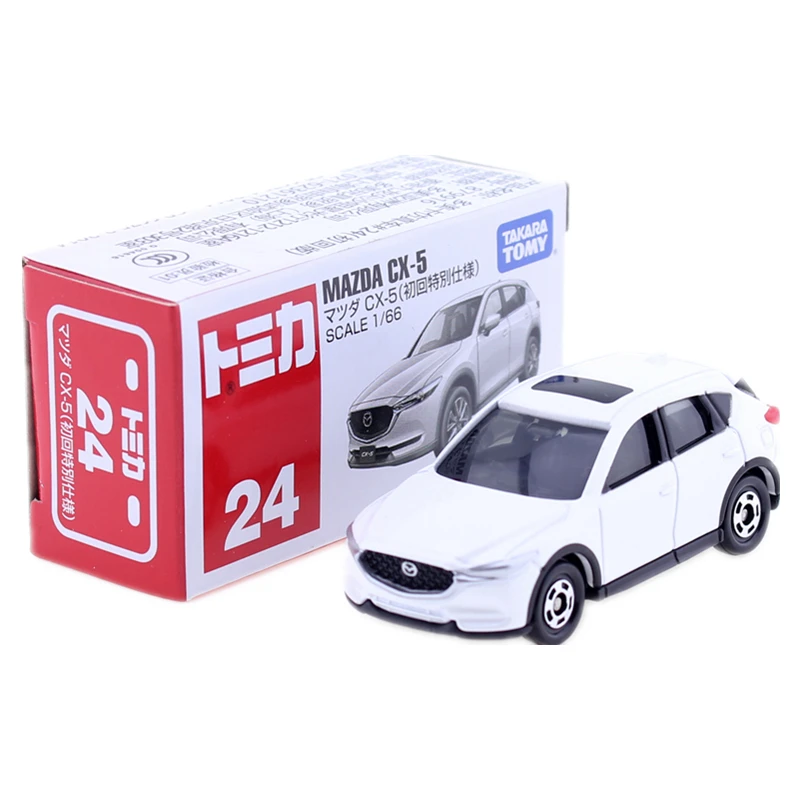 Takara Tomy TOMICA No.24 Mazda CX5 Diecast 1:66 Miniature CAR Funny Magic Baby Toys Hot Pop Bauble Light Puppet
Takara Tomy TOMICA No.24 Mazda CX5 Diecast 1:66 Miniature CAR Funny Magic Baby Toys Hot Pop Bauble Light Puppet