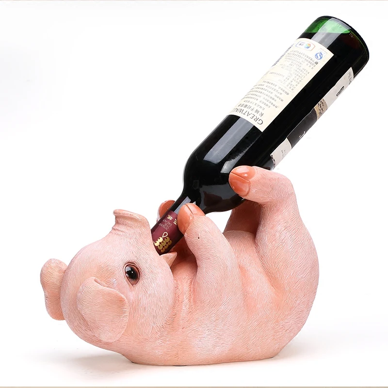 Creative resin animal cute pig wine rack wine cabinet decoration crafts home bar multi-function storage elephant wine rack
Creative resin animal cute pig wine rack wine cabinet decoration crafts home bar multi-function storage elephant wine rack
