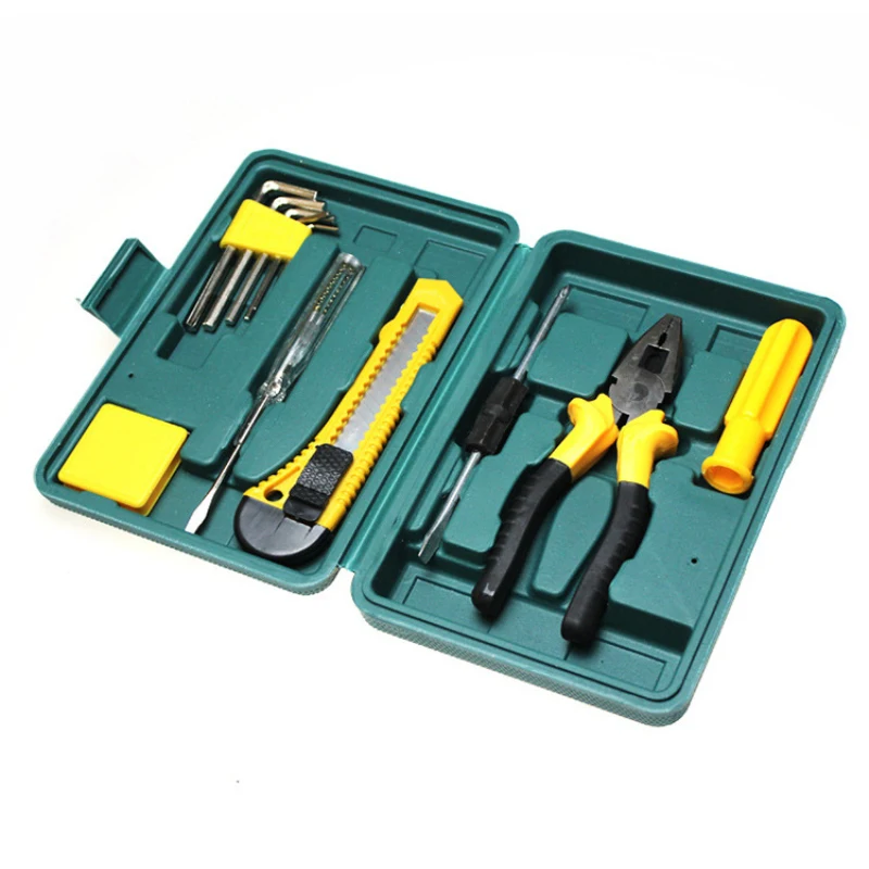 11 Pcs/box Repair Tools Household Service Tool Kits Mechanic Spanner Car Repair Emergency Tool Pliers Screwdriver Set
11 Pcs/box Repair Tools Household Service Tool Kits Mechanic Spanner Car Repair Emergency Tool Pliers Screwdriver Set