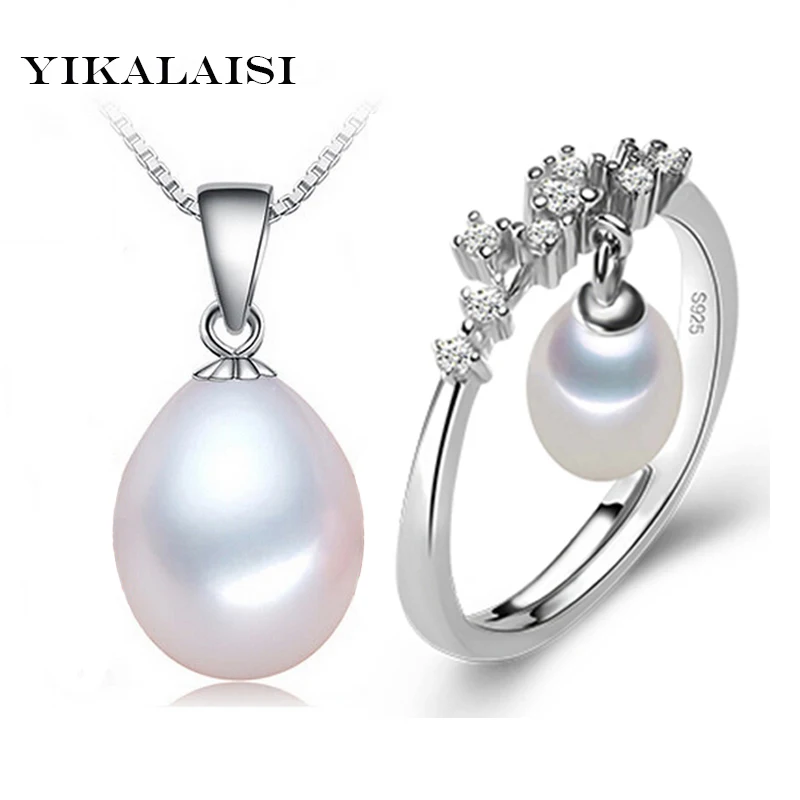 YIKALAISI 2017 100% natural freshwater pearl jewelry set pendant/ring 925 sterling silver jewelry choker necklace high quality
YIKALAISI 2017 100% natural freshwater pearl jewelry set pendant/ring 925 sterling silver jewelry choker necklace high quality