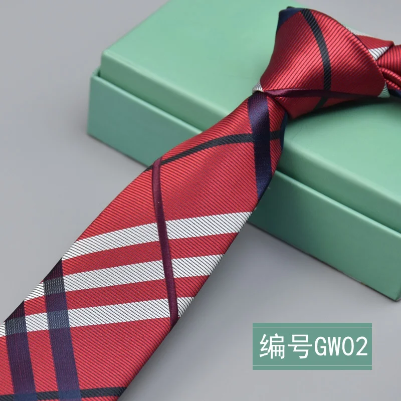 Фото Модные галстуки для Для мужчин свадебные 6 см Тощий Шелковый шеи галстук Бизнес
