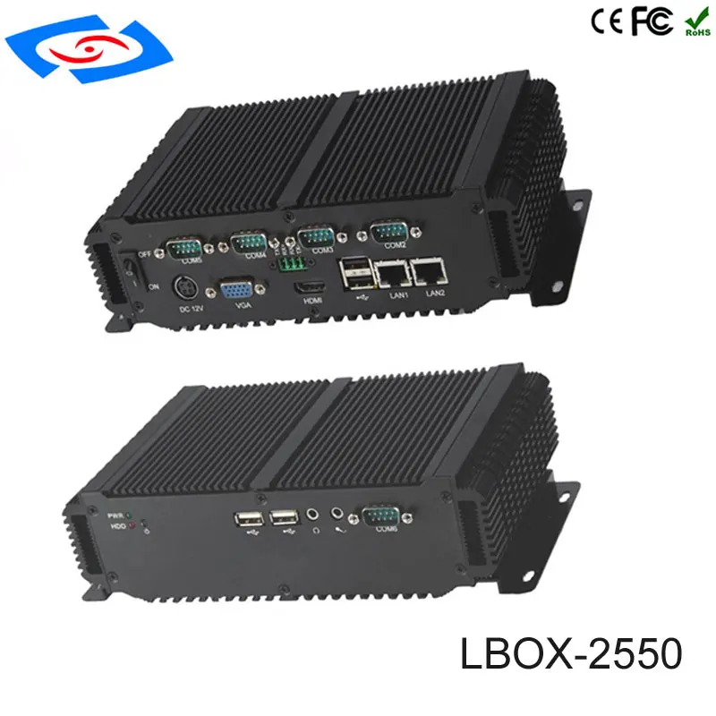 Embedded industrial computer with 6*COM 2*LAN mini pc 2*mini-PCIe for CNC machine tools
Embedded industrial computer with 6*COM 2*LAN mini pc 2*mini-PCIe for CNC machine tools