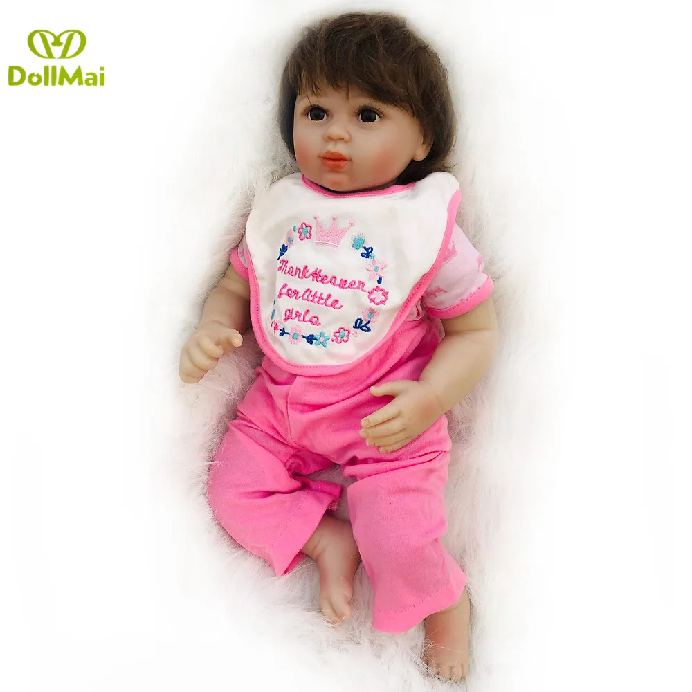 High quality Bebes reborn real soft silicone reborn baby doll 50cm lifelike newborn babies kids playmate boneca reborn
High quality Bebes reborn real soft silicone reborn baby doll 50cm lifelike newborn babies kids playmate boneca reborn