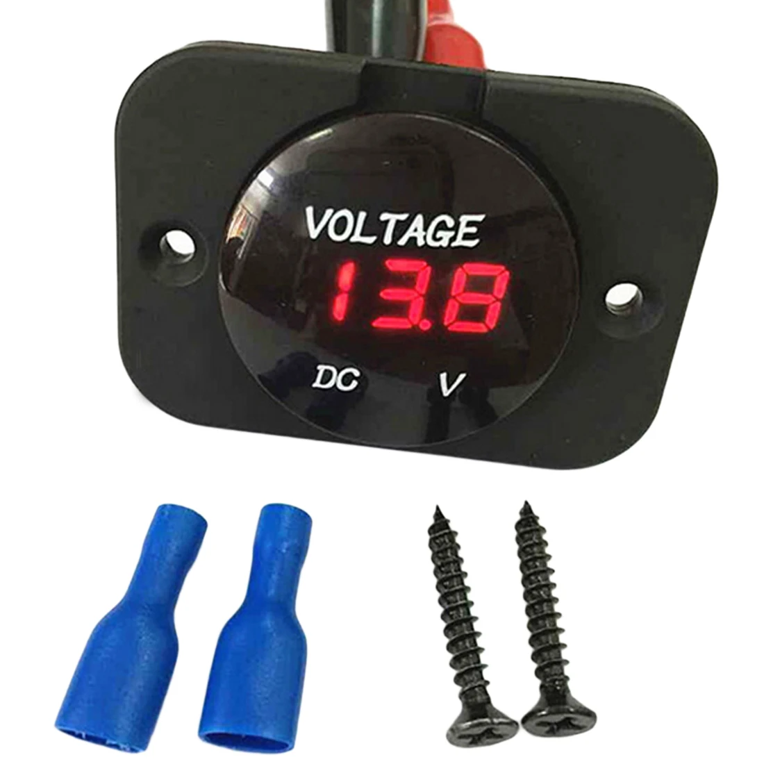 Waterproof DC 12-24V Car Boat Motorcycle LED Voltmeter Digital Display Volt Voltage Meter Gauge
Waterproof DC 12-24V Car Boat Motorcycle LED Voltmeter Digital Display Volt Voltage Meter Gauge
