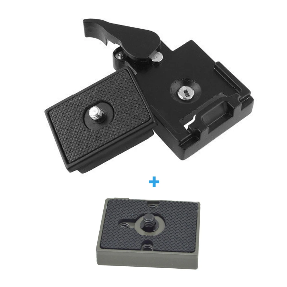 Quick Release Clamp Adapter For Camera Tripod with Manfrotto 200PL-14 Compat Plate BS88 HB88 with 2 Quick Release Plate
Quick Release Clamp Adapter For Camera Tripod with Manfrotto 200PL-14 Compat Plate BS88 HB88 with 2 Quick Release Plate