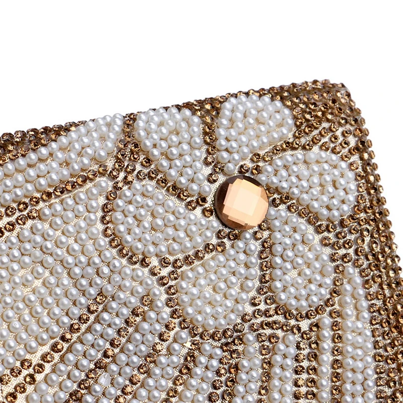 2018 Black/Gold/Silver Small Beading Peal Clutch XIYUAN Crystal Women Evening Bags Wedding Party Fashion Flower Clutches Handbag
2018 Black/Gold/Silver Small Beading Peal Clutch XIYUAN Crystal Women Evening Bags Wedding Party Fashion Flower Clutches Handbag