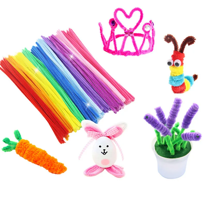 100Pcs/Set Plush Stick Rainbow Colors Twist Stick Stick DIY Toys For Girls Handmade Art Creativity Baby Children Toy Gifts
100Pcs/Set Plush Stick Rainbow Colors Twist Stick Stick DIY Toys For Girls Handmade Art Creativity Baby Children Toy Gifts
