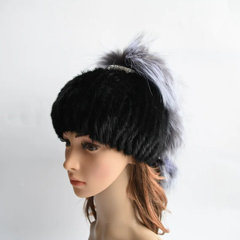 Women winter mink fur hat real knitted mink silver fox fur caps female russian warm beanies hat new women's fur hat
Women winter mink fur hat real knitted mink silver fox fur caps female russian warm beanies hat new women's fur hat