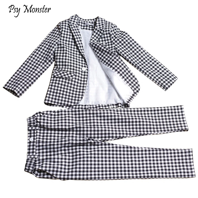 Children's Formal Plaid Suit Set Summer Autumn Boys Blazer Shorts Handsome 2PCS Clothing Sets Kids Party Performance Costume
Children's Formal Plaid Suit Set Summer Autumn Boys Blazer Shorts Handsome 2PCS Clothing Sets Kids Party Performance Costume