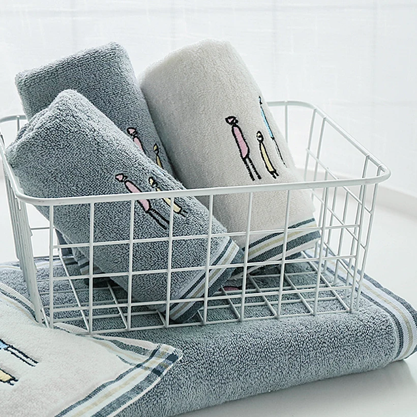 QCZX 2pcs 100% Cotton Towels 70cm Thick Soft Wash Towel Couple Suit Soft Water-Absorbent And Quick-Drying Towel Green/ Blue D40
QCZX 2pcs 100% Cotton Towels 70cm Thick Soft Wash Towel Couple Suit Soft Water-Absorbent And Quick-Drying Towel Green/ Blue D40
