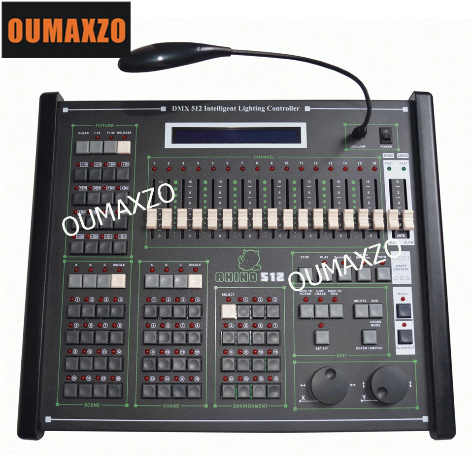OMZ-1325 NEW Rhino 512 console decorative light controller for stage light Rhino 512 controller 48 chases programmable dj light
OMZ-1325 NEW Rhino 512 console decorative light controller for stage light Rhino 512 controller 48 chases programmable dj light