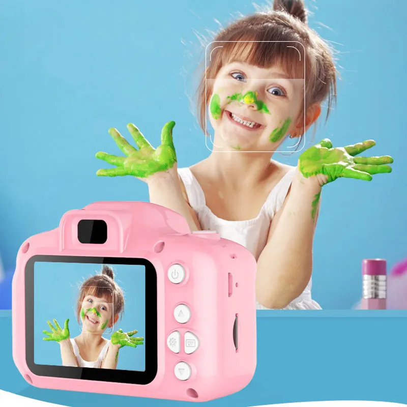 Мини юбка для девочек Детская видеокамера Цифровой Камера с 2 дюймовым Экран