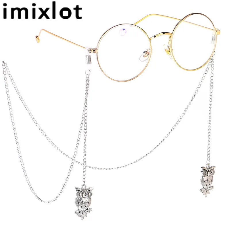 Imixlot Retro Punk Owl Bird Pendant Sunglasses Reading Glasses Lanyard Strap Necklace Metal Eyeglass Glasses Chain Cord
Imixlot Retro Punk Owl Bird Pendant Sunglasses Reading Glasses Lanyard Strap Necklace Metal Eyeglass Glasses Chain Cord