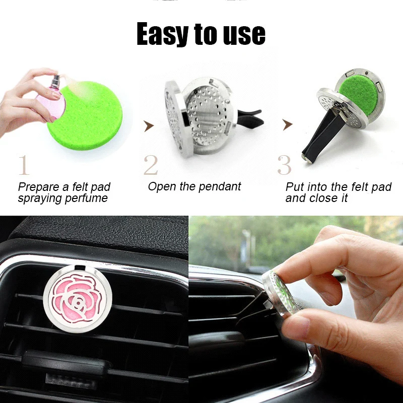 30mm Stainless Steel Car Aromatherapy Diffuser Mix Style Wholesale Jewelry AE161-180 | Украшения и аксессуары