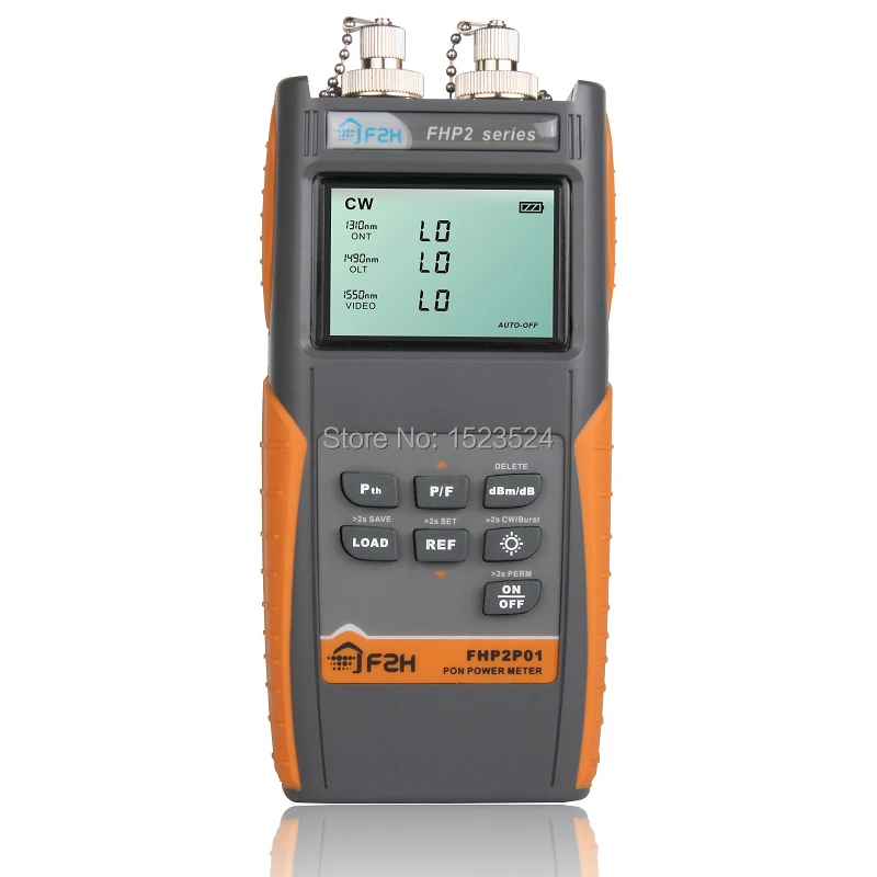 FHP2P01 Grandway PON Optical Power Meter for EPON GPON xPON, OLT-ONU 1310/1490/1550nm
FHP2P01 Grandway PON Optical Power Meter for EPON GPON xPON, OLT-ONU 1310/1490/1550nm