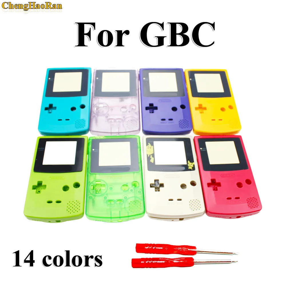 ChengHaoRan 1 set For GBC Limited Edition Shell Replacement For Gameboy Color GBC game console full housing
ChengHaoRan 1 set For GBC Limited Edition Shell Replacement For Gameboy Color GBC game console full housing