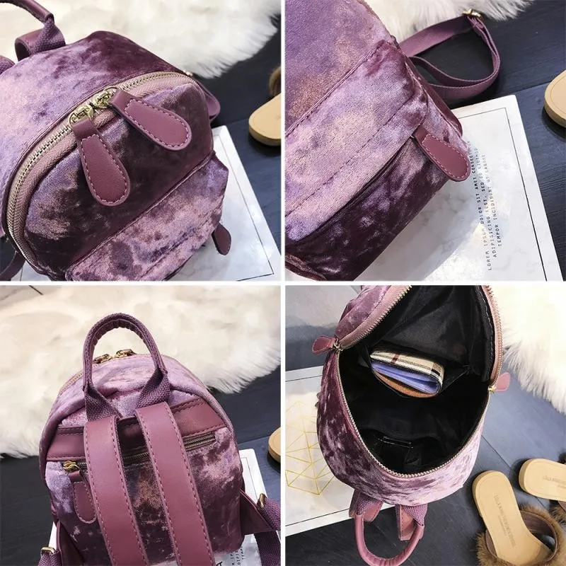 Nice New Fashion Women Velour Backpack Travel Rucksack School Bag For Teenage Girls Female School Backpack Bolsas Feminina
Nice New Fashion Women Velour Backpack Travel Rucksack School Bag For Teenage Girls Female School Backpack Bolsas Feminina