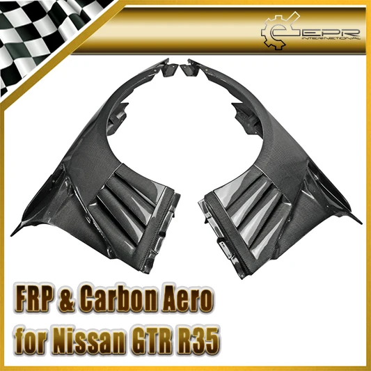 Car-styling For Nissan GTR R35 Carbon Fiber EPA Front Fender With Canard And Louver Fin(Inc 6 fins,side maker use F51 Fuga)
Car-styling For Nissan GTR R35 Carbon Fiber EPA Front Fender With Canard And Louver Fin(Inc 6 fins,side maker use F51 Fuga)