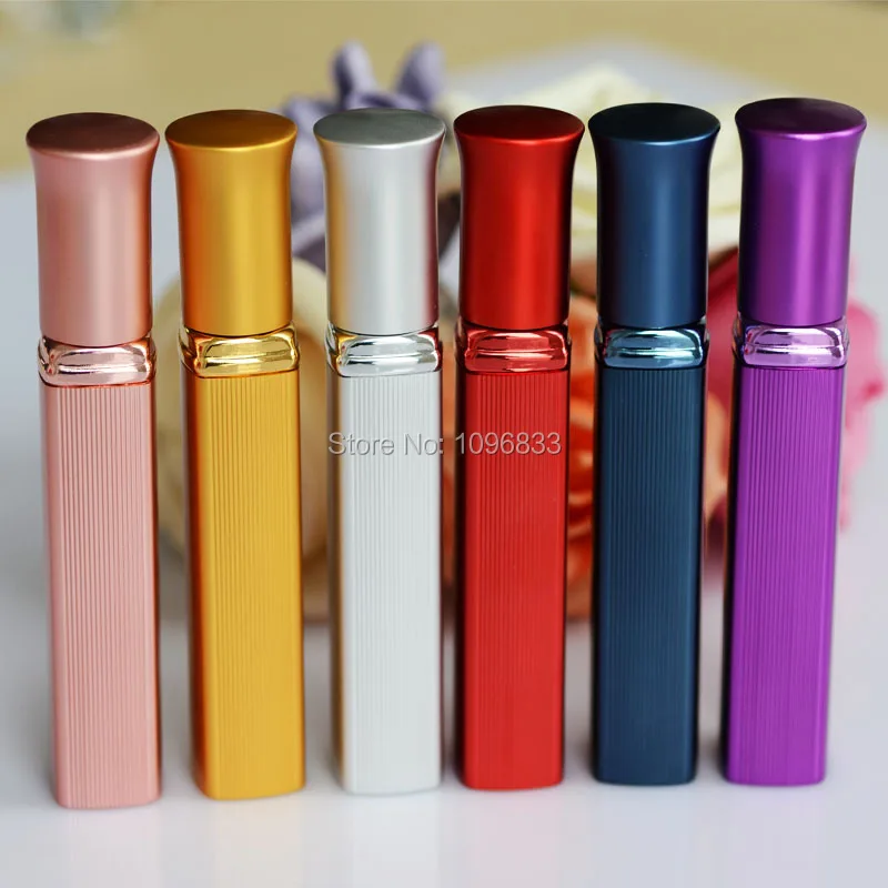 6ML 12ML Aluminum Perfume Bottle with Trumpet Cap Mist Spray Parfum Atomizer, Fragrance Refillabe Portable Bottle, 20 Pieces/Lot
6ML 12ML Aluminum Perfume Bottle with Trumpet Cap Mist Spray Parfum Atomizer, Fragrance Refillabe Portable Bottle, 20 Pieces/Lot