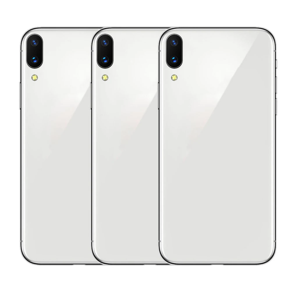 Подходит для Vivo X23 Радужный Силиконовый мягкий прозрачный чехол с защитой от