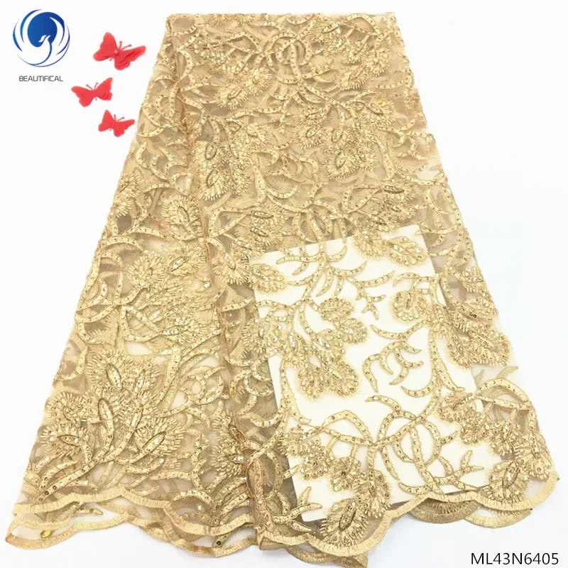 BEAUTIFICAL african lace fabric 2019 latest lace fabric embroidery 5yards/lot for dresses new products dress lace fabric ML43N64
BEAUTIFICAL african lace fabric 2019 latest lace fabric embroidery 5yards/lot for dresses new products dress lace fabric ML43N64