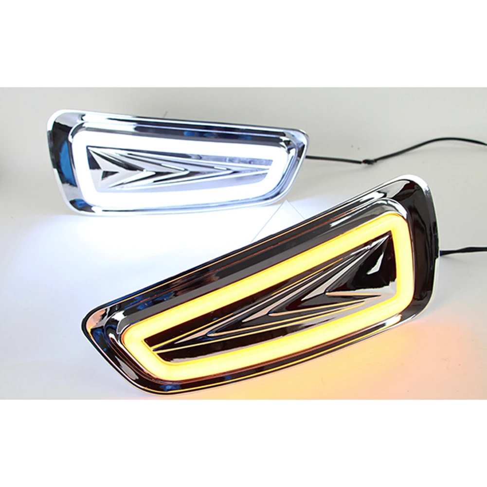 Car LED DRL Daytime Running Fog Lights w/ Turn Signal Light For Ford F150 Raptor SVT 2009 2010 2011 2012 2013 2014 2015
Car LED DRL Daytime Running Fog Lights w/ Turn Signal Light For Ford F150 Raptor SVT 2009 2010 2011 2012 2013 2014 2015