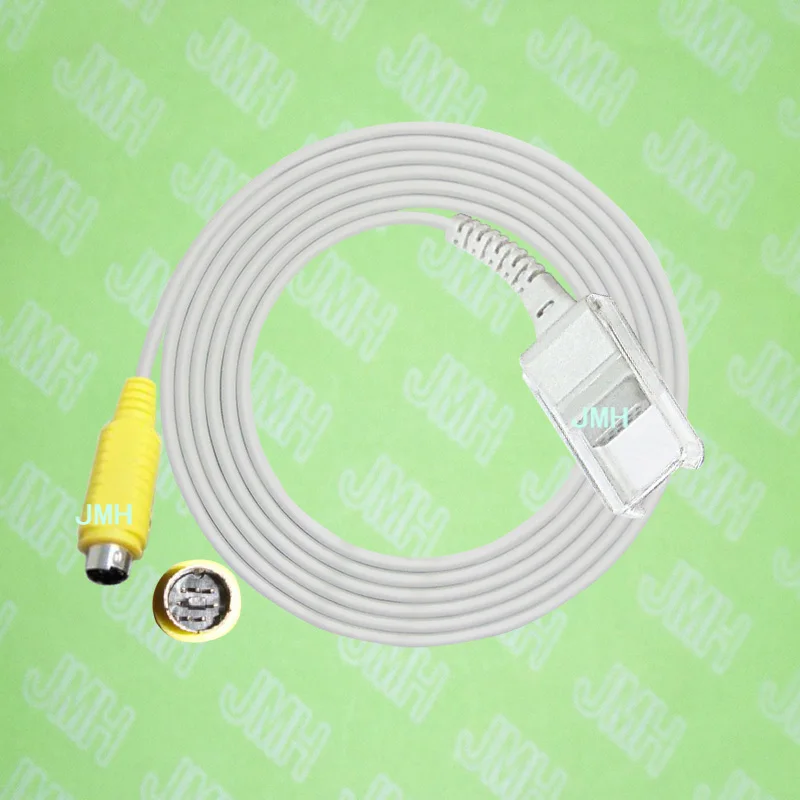 Compatible with MEK MP700,MP800 Pulse Oximeter,Spo2 sensor adapte cable,7pin Male to DB9 Female ,2.5M.
Compatible with MEK MP700,MP800 Pulse Oximeter,Spo2 sensor adapte cable,7pin Male to DB9 Female ,2.5M.