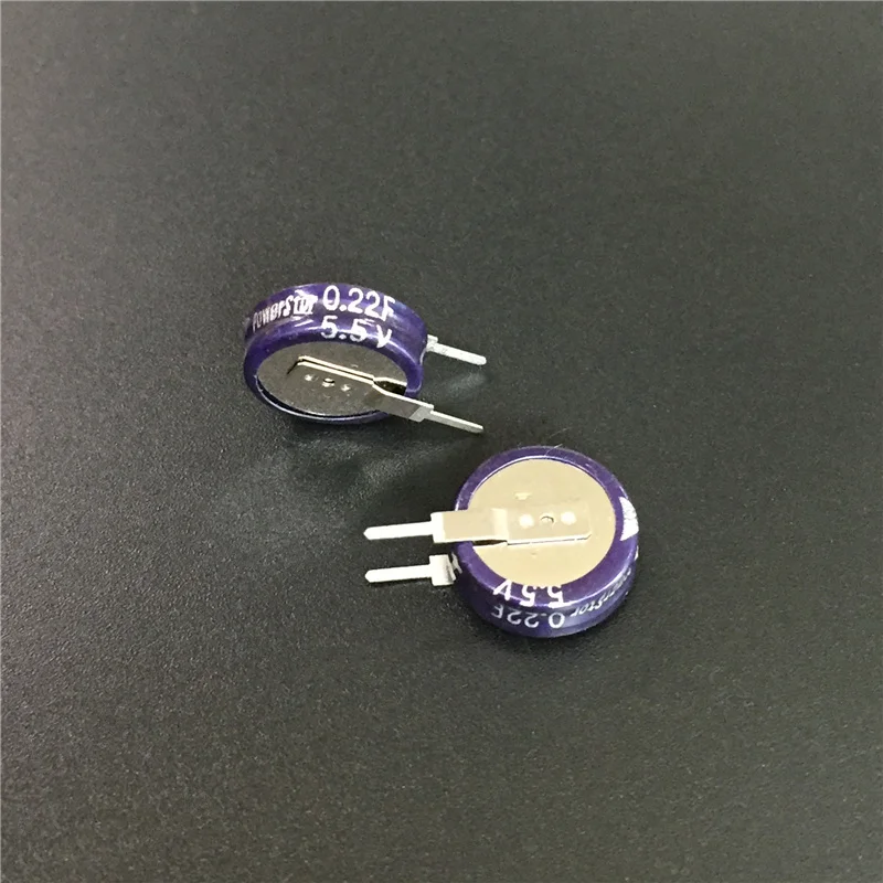 20 штук Powerstor 0.22F 5 V 11 5x12 7 мм 5.5V0.22F KR 5R5V224 R фарад супер конденсатор|Конденсаторы| |