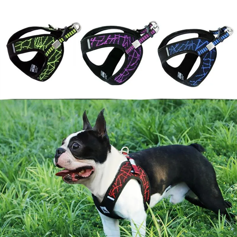 Dog Harness For Small Medium Large Dogs Pitbull Bulldog Outdoor Dog Training Walking Harnesses Safety Reflective Vest
Dog Harness For Small Medium Large Dogs Pitbull Bulldog Outdoor Dog Training Walking Harnesses Safety Reflective Vest