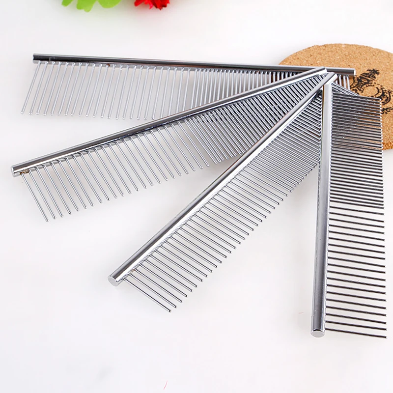 1 pcs M L XL size Pet row comb stainless steel semi sparse semi-intensive fashion special dog cat comb hair removal beauty clean
1 pcs M L XL size Pet row comb stainless steel semi sparse semi-intensive fashion special dog cat comb hair removal beauty clean