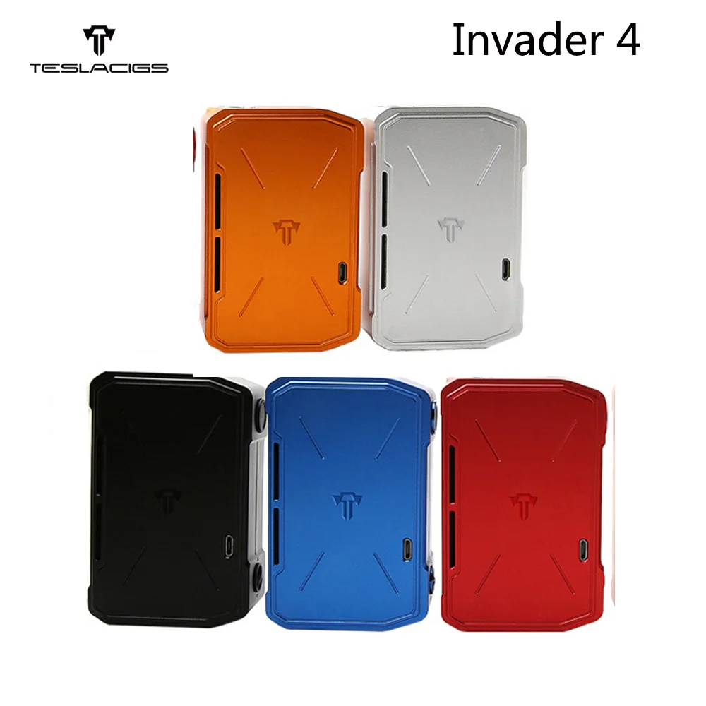 Оригинальный 280 Вт Teslacigs Invader 4 Mod Vape электронная сигарета с питанием от 18650/20700/21700
