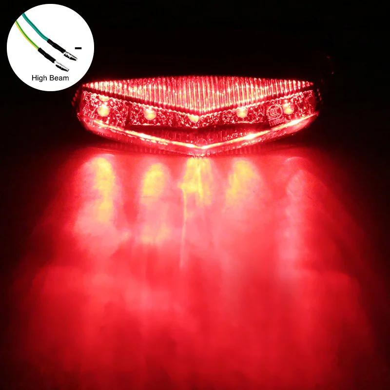 12V Motorcycle ATV Quad LED License Plate Rear Tail Stop Brake Indicator Light Lamp 10led
12V Motorcycle ATV Quad LED License Plate Rear Tail Stop Brake Indicator Light Lamp 10led