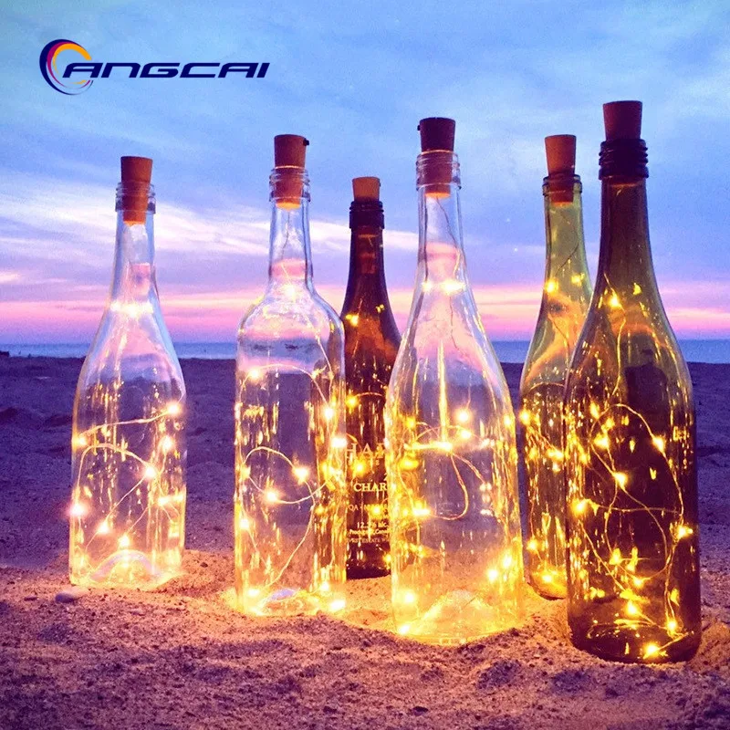 1M 2M Copper Wire LED Cork String lights Holiday lighting Fairy Garland For Christmas Tree Wedding Party Decoration
1M 2M Copper Wire LED Cork String lights Holiday lighting Fairy Garland For Christmas Tree Wedding Party Decoration