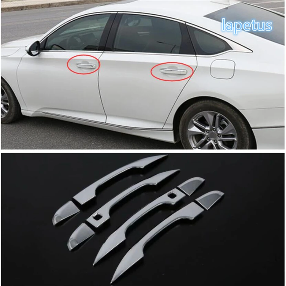 Зажим для боковой дверной ручки Lapetus декоративная рамка обшивка подходит Honda Accord