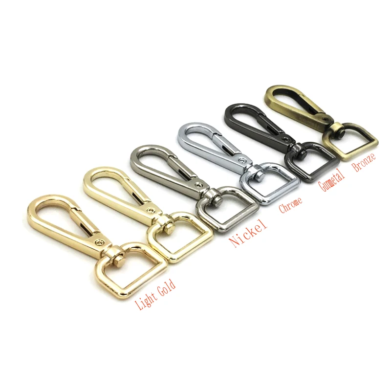 1/4 inch Bag Clasps Lobster Swivel Trigger Clips Snap Hook suitable for 12mm Strap 100pcs/lot
1/4 inch Bag Clasps Lobster Swivel Trigger Clips Snap Hook suitable for 12mm Strap 100pcs/lot