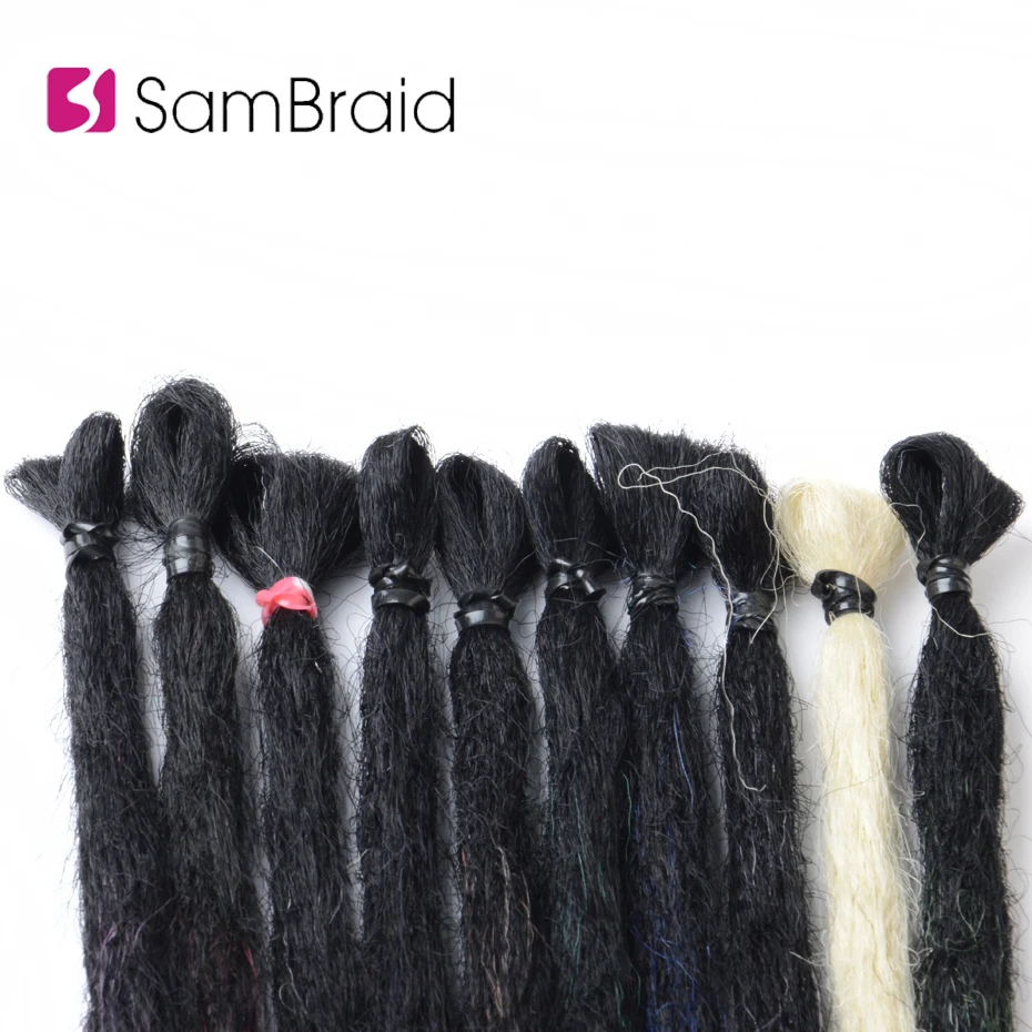 Sambraid Ombre Crochet Hai 40g/5Strands/Lot Pink Handmade Dreadlocks Crochet Braids Synthetic Hair Extensions For Black Women
Sambraid Ombre Crochet Hai 40g/5Strands/Lot Pink Handmade Dreadlocks Crochet Braids Synthetic Hair Extensions For Black Women