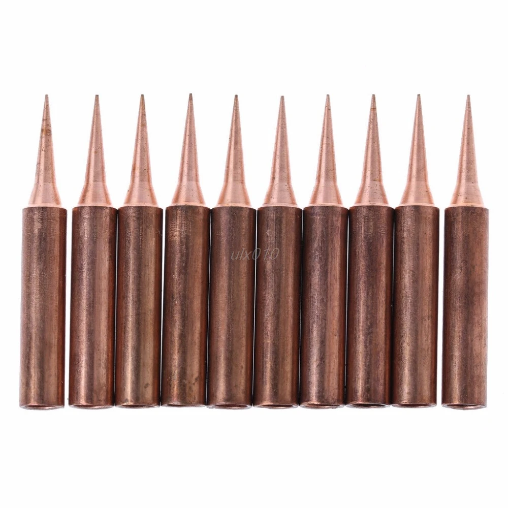 6/10Pcs 900M-T Copper Soldering Iron Tips Lead Free Solder Welding Tools Set S09 Drop ship
6/10Pcs 900M-T Copper Soldering Iron Tips Lead Free Solder Welding Tools Set S09 Drop ship