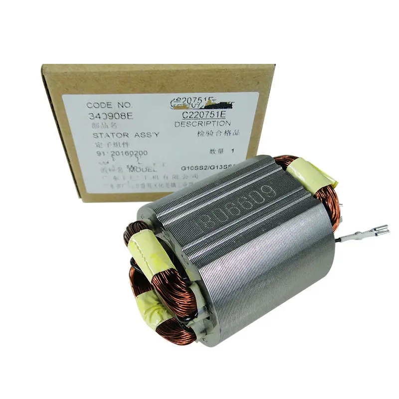 AC220V-240V 340908E 340908F Stator Field for Hitachi G13STA G13SS2 G12STA G12SS2 G10SS2
AC220V-240V 340908E 340908F Stator Field for Hitachi G13STA G13SS2 G12STA G12SS2 G10SS2